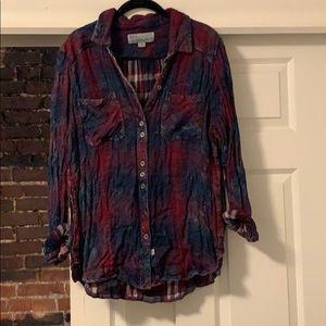 Vintage Havana red flanne